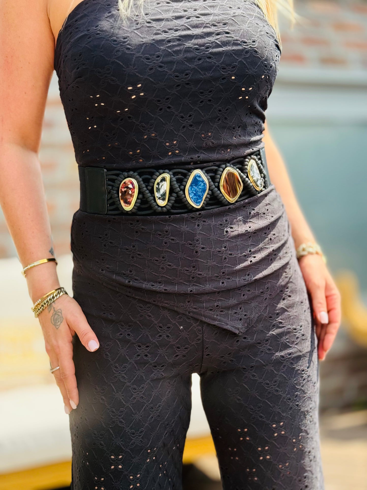 Ceinture «Nina» noir