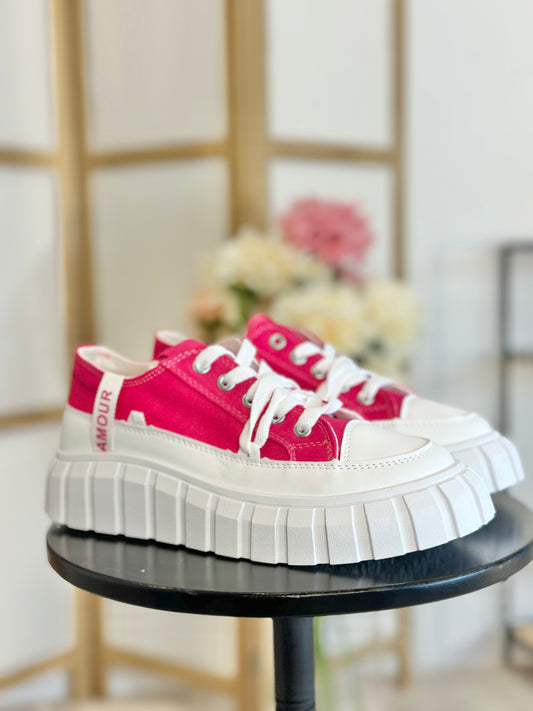 SNEAKERS FUCHSIA