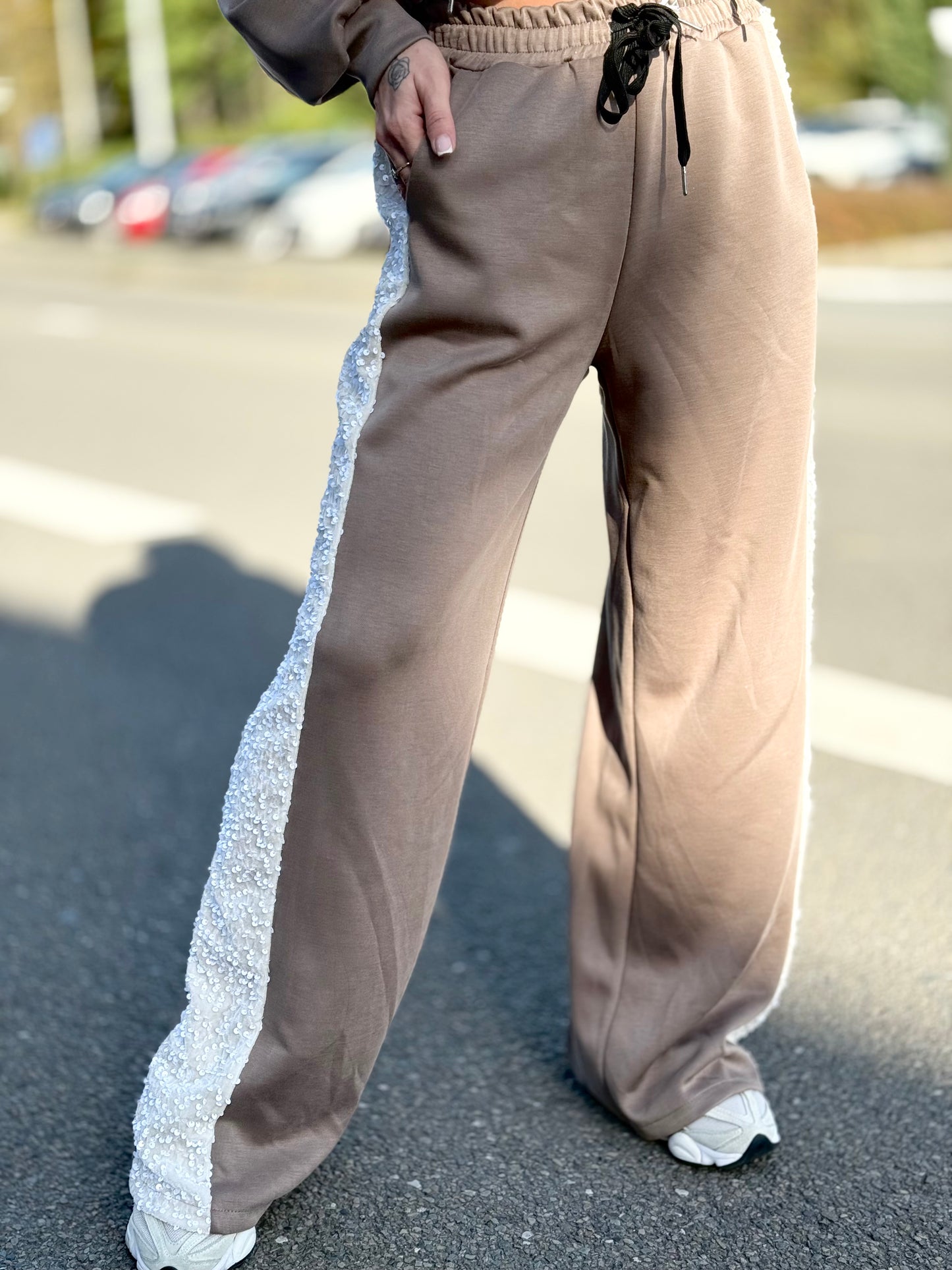 Pantalon « TAUPE » JENNA