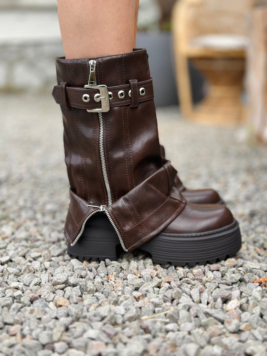 Bottine « ALIA » CHOCO
