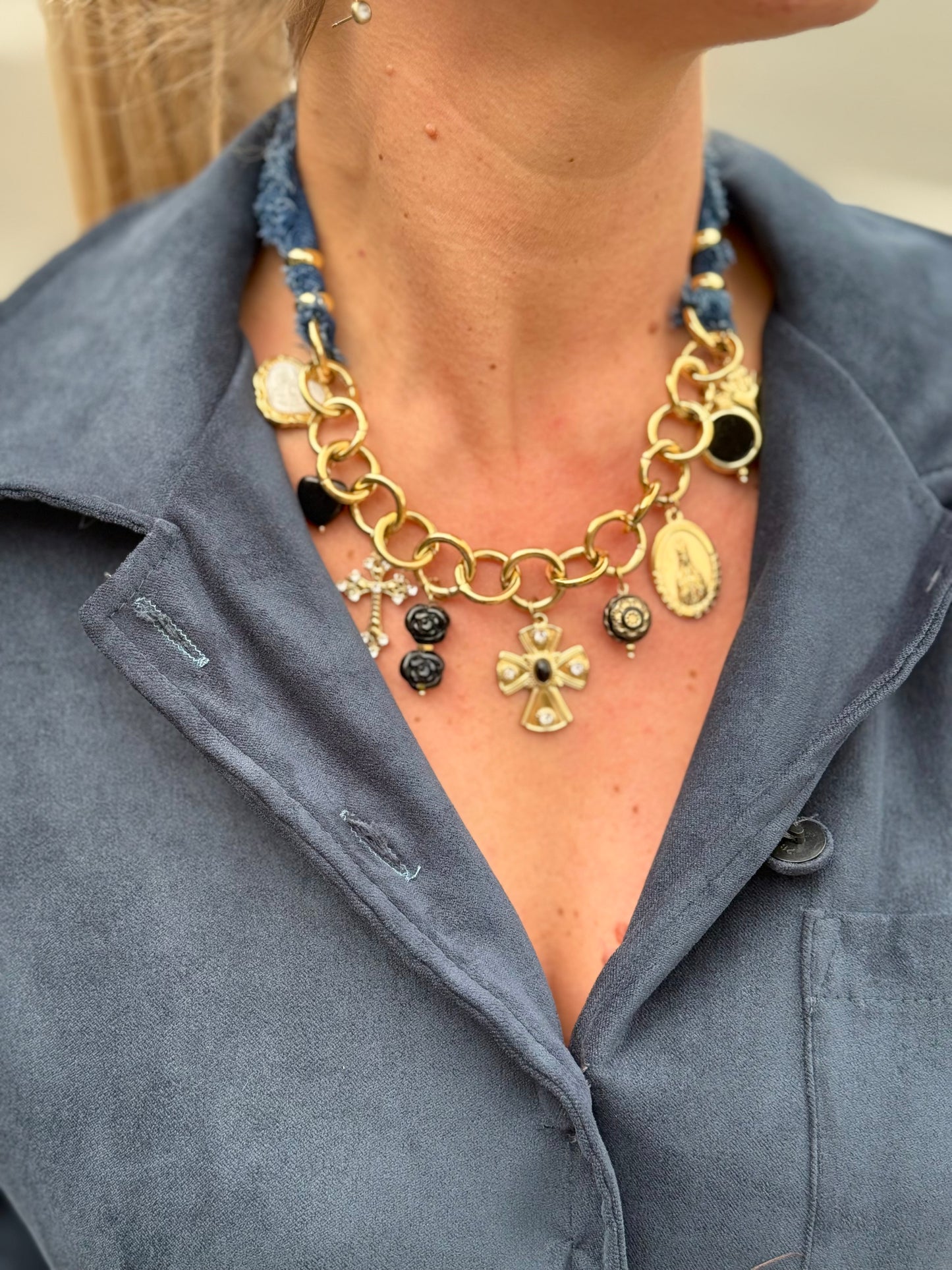 Collier « JEANS » CROIX