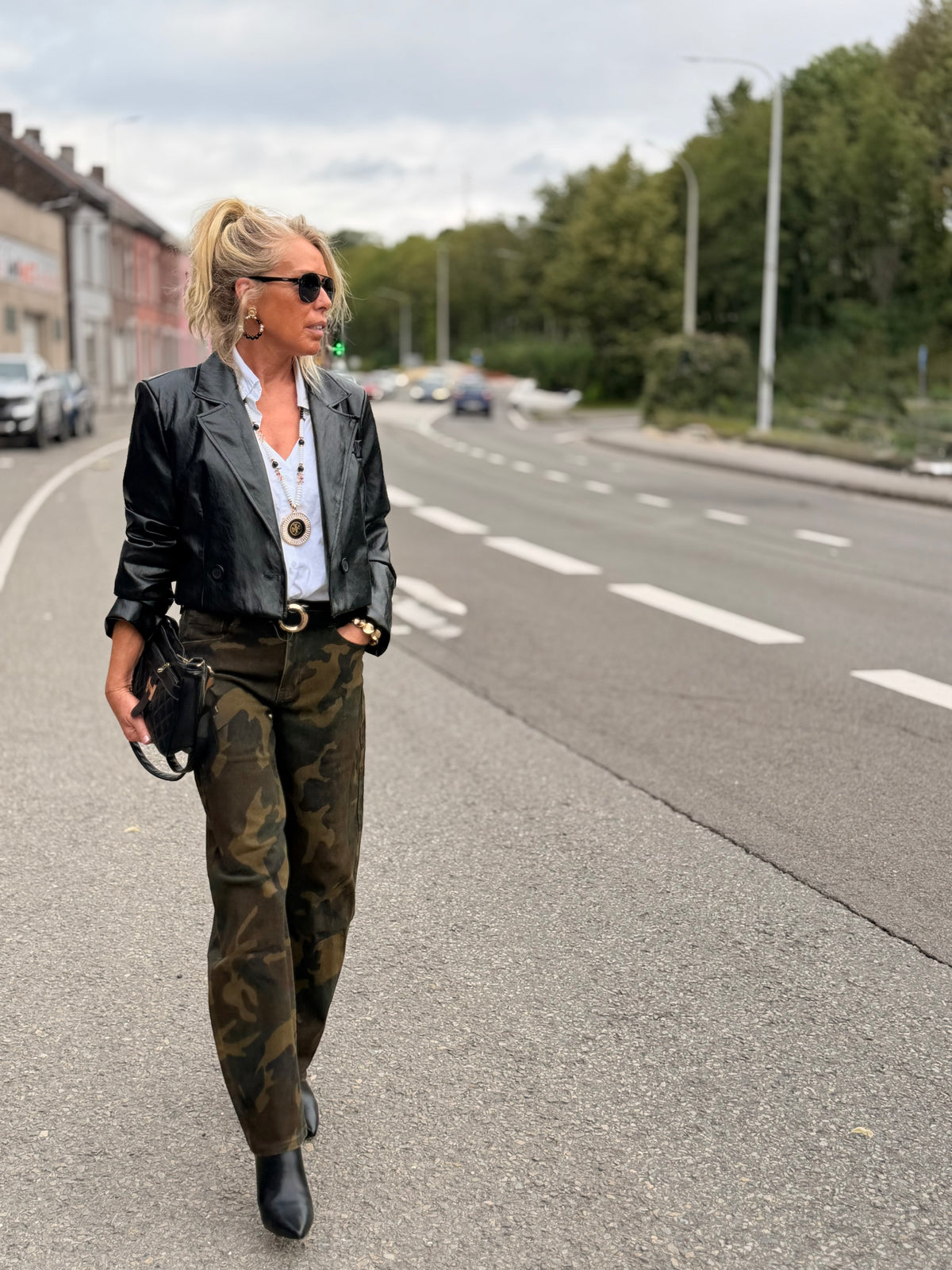 Pantalon "Camou" Kaki