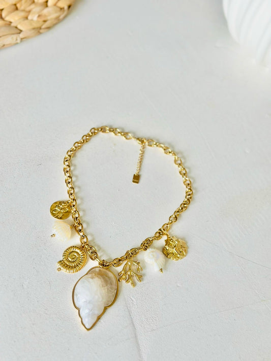 Collier " CERES " Doré