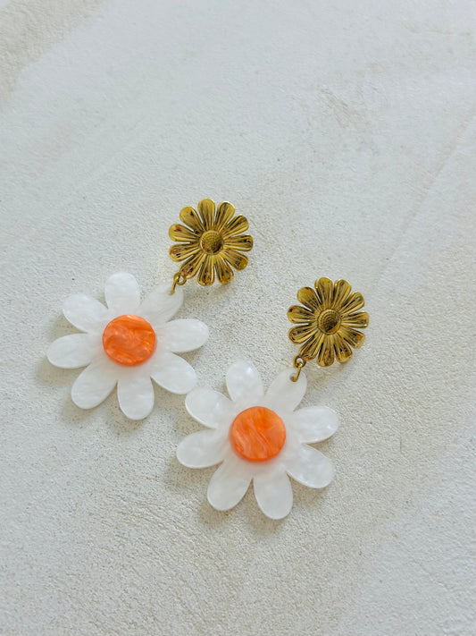 Boucle d’oreille « MARGUERITE »