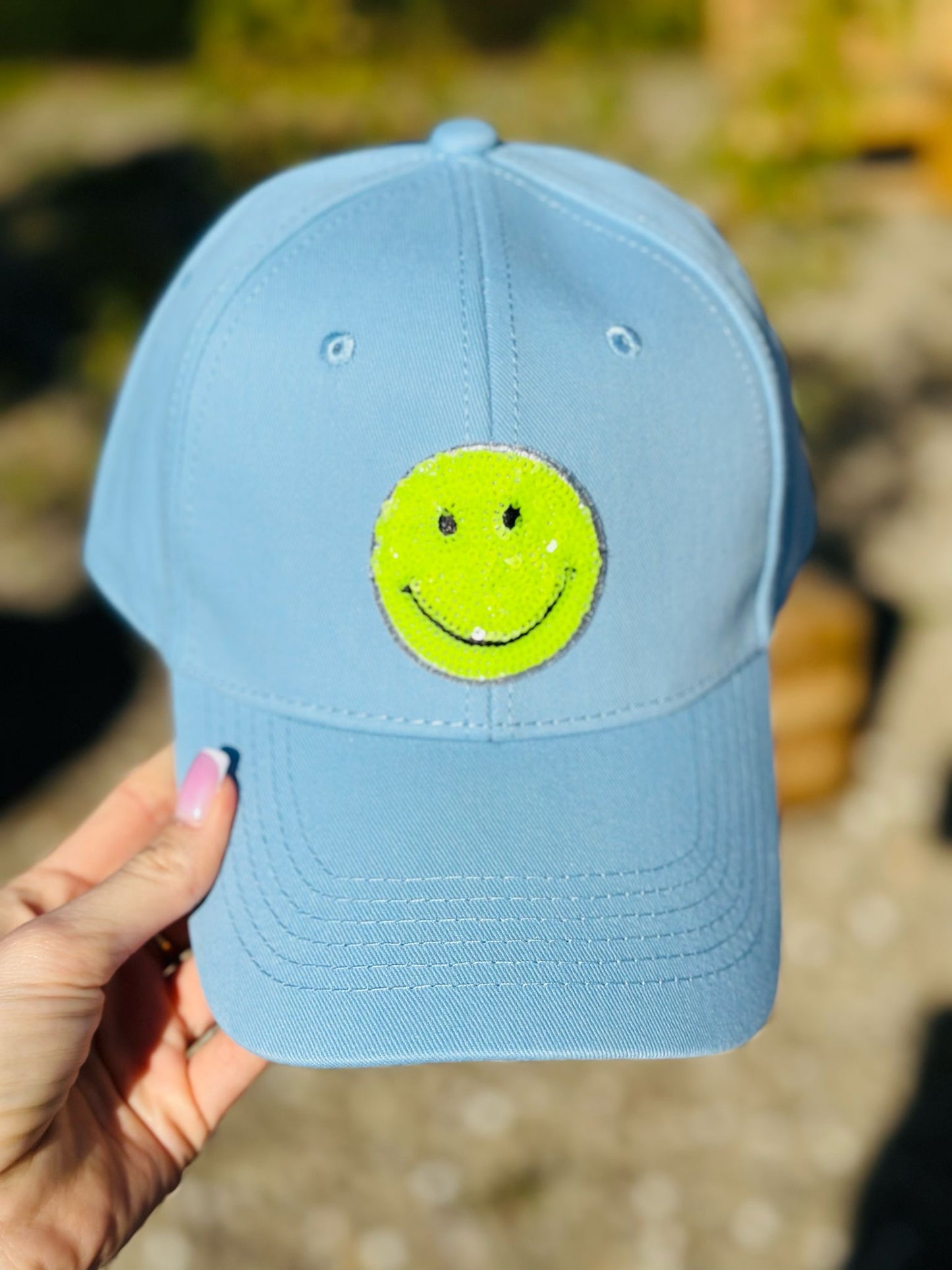 Casquette « SMILE » BLEU