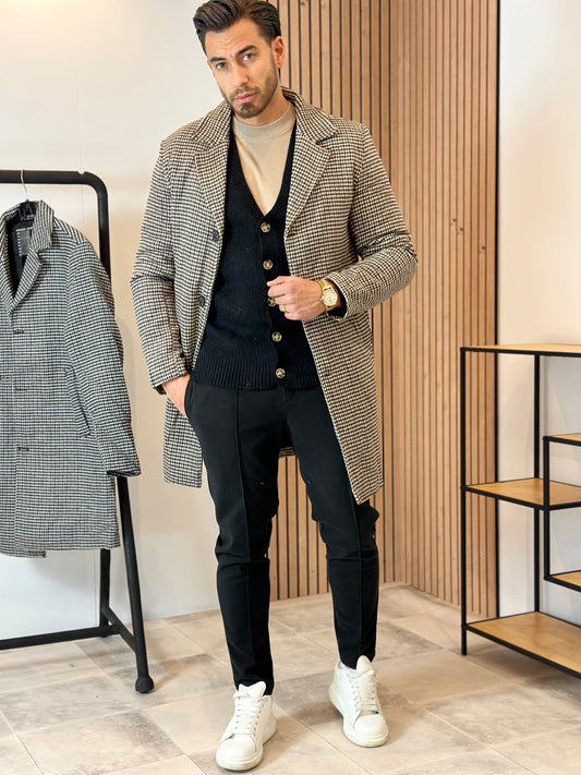 TRENCH LIVIO CHOCO/BEIGE