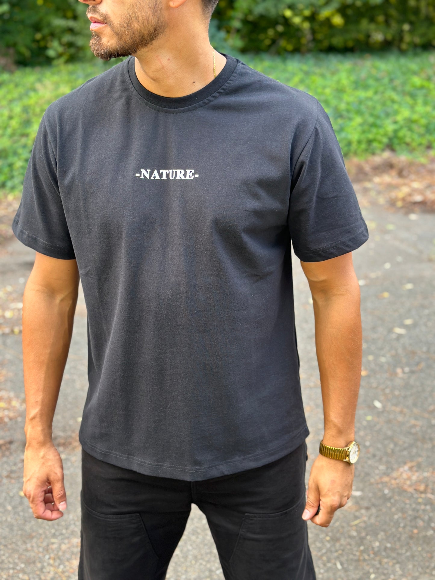 T SHIRT NATURE NOIR