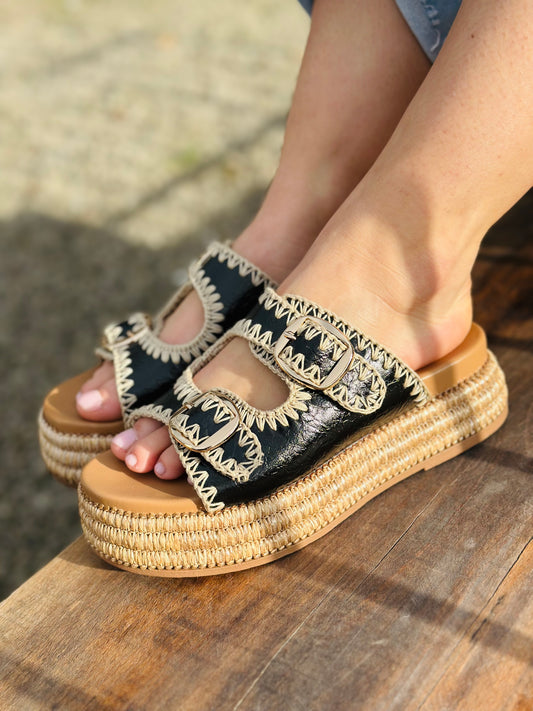 Sandales « LENIE » NOIR