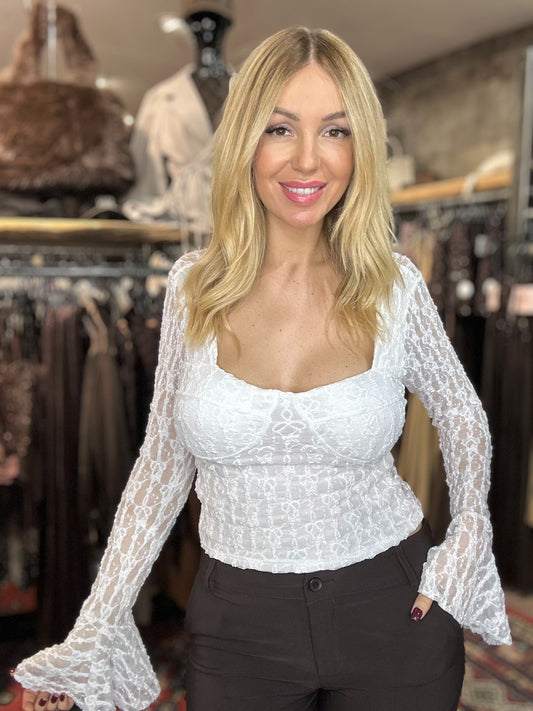 Blouse « NOA » BLANCHE