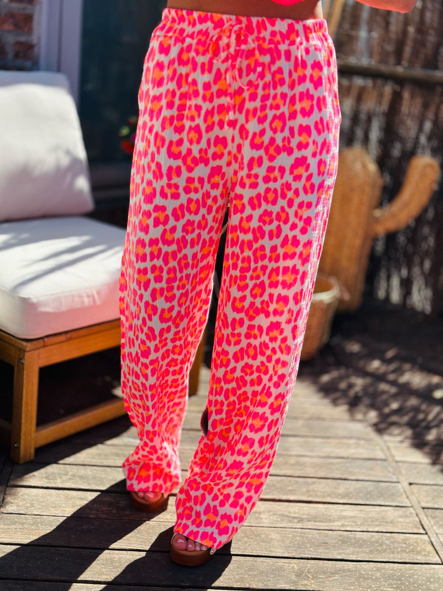 Pantalon « LÉO » FUCHSIA