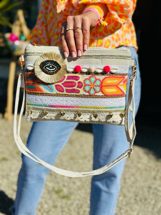 Pochette « MILA » BEIGE