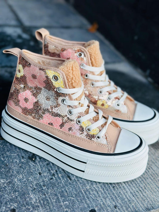 Sneakers «  NALA » PINK