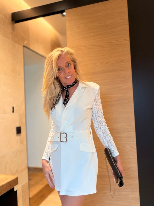 Combi Short "Nico" Blanc