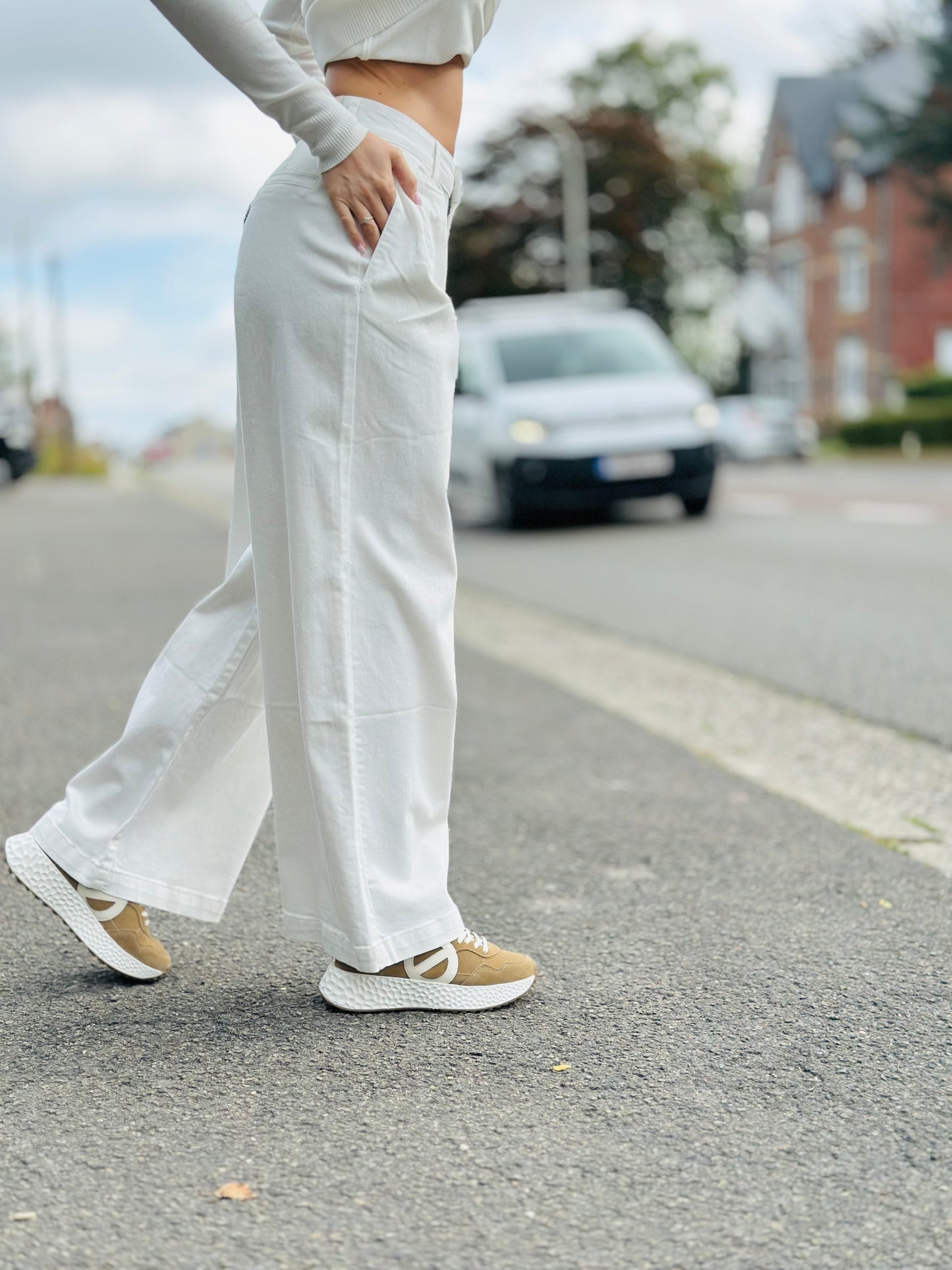 Jeans « LORRY » BLANC