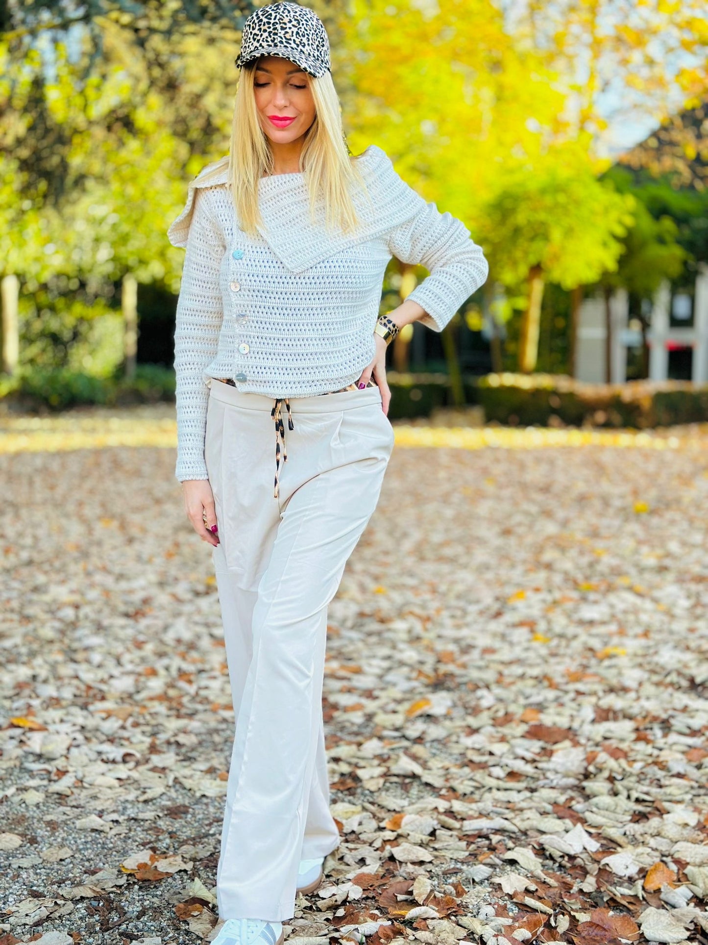 PANTALON LEONI BEIGE