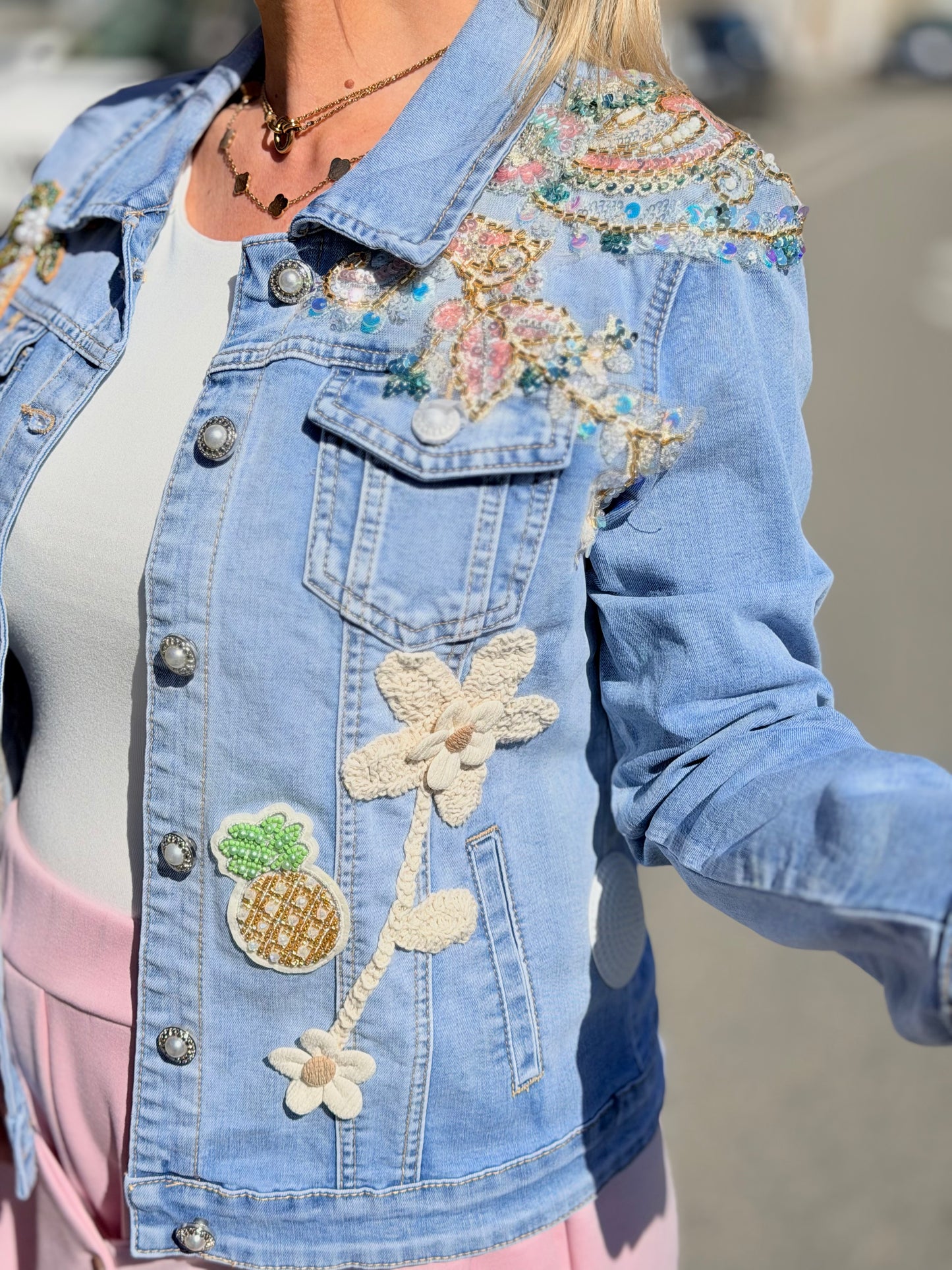 Veste «Perlina» jeans