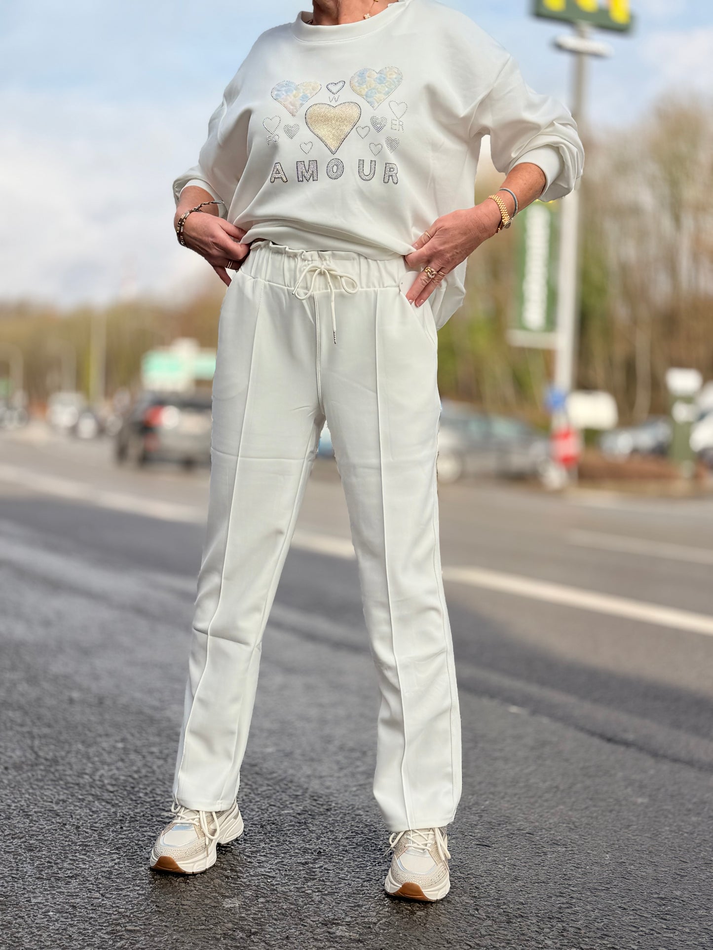 Pantalon "Magic" Blanc