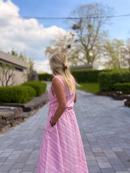 Robe " Apolline  " Rose