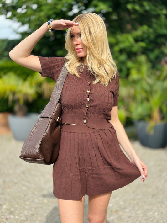 Blouse « DOLLY » CHOCO