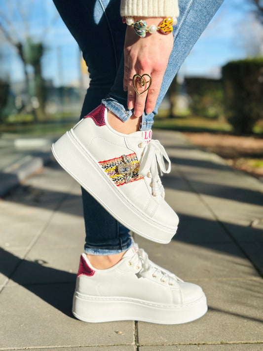 Sneakers « MAYA » FUCHSIA
