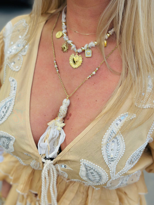 Collier « IBIZA » BEIGE