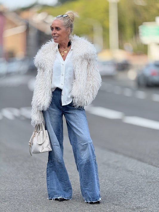 Veste "ADELINE" Blanche