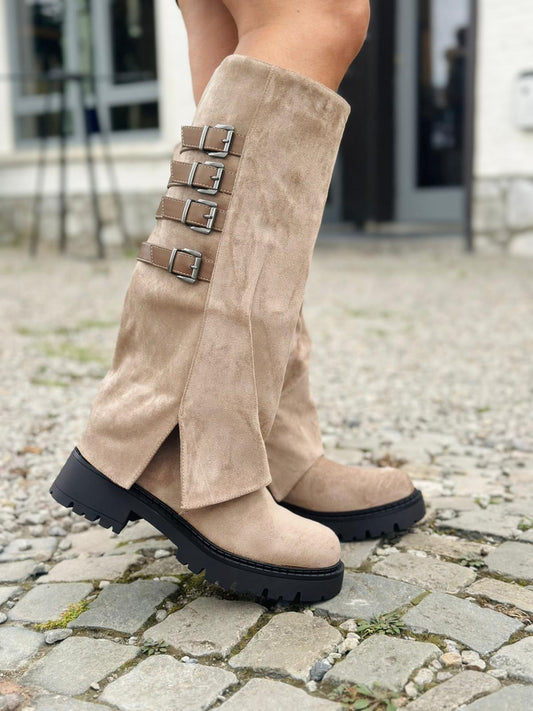 Botte «  ELISA » TAUPE