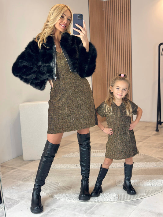 ROBE DORÉ MÈRE & FILLE
