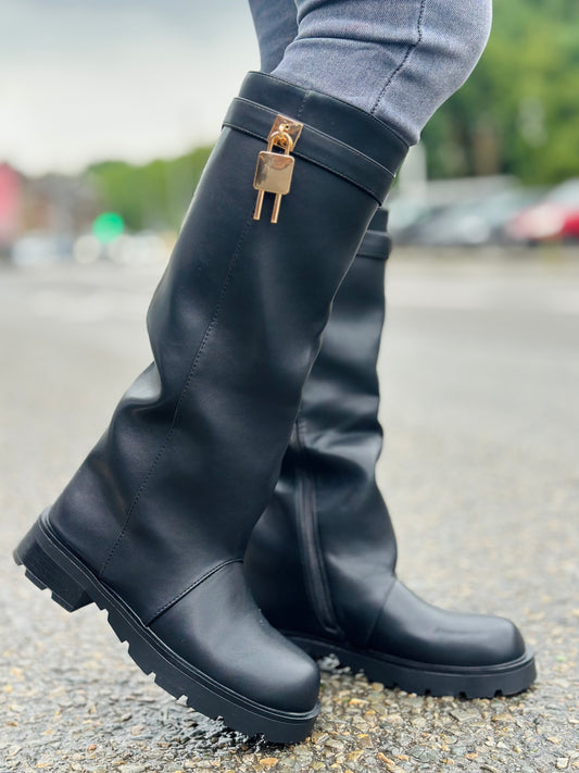 Botte « ERIKA » NOIRE