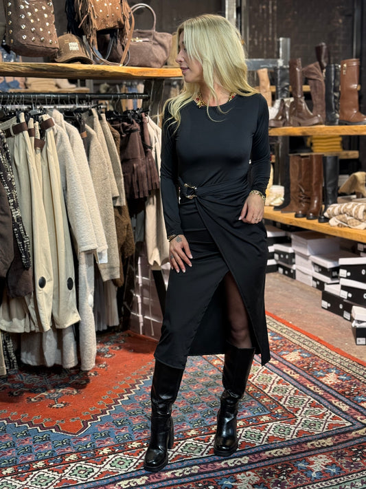 Robe «boucle» noir