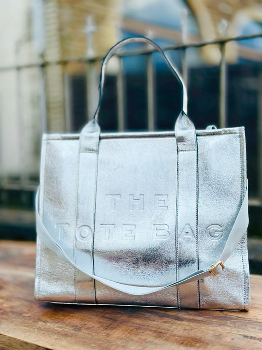 Sac Tote Bag silver