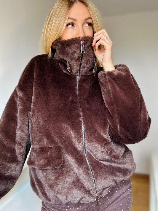 Veste "WINNIE" Choco