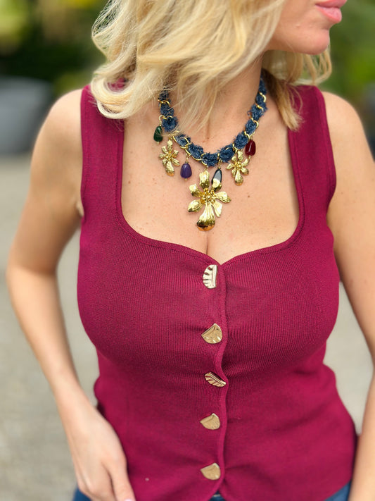 Collier « JEANS »