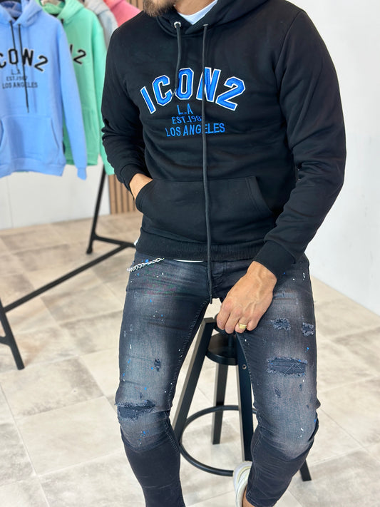Sweat Icon Los Angeles noir