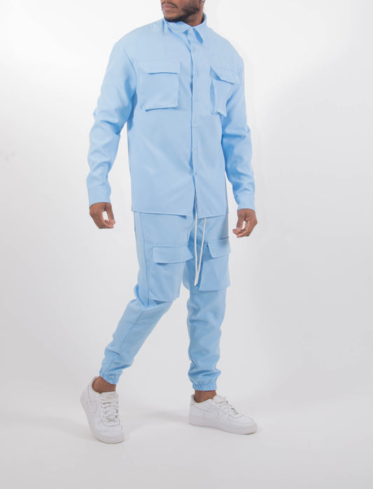 ENSEMBLE LIVIO BLEU CIEL