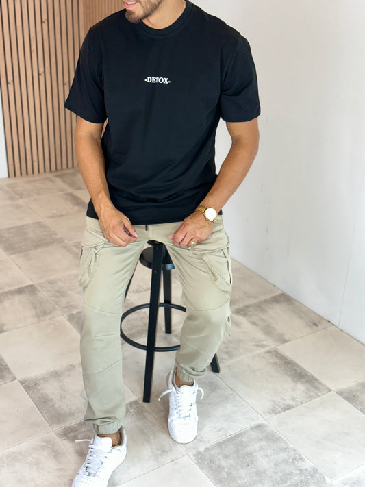 T SHIRT NOIR DETOX