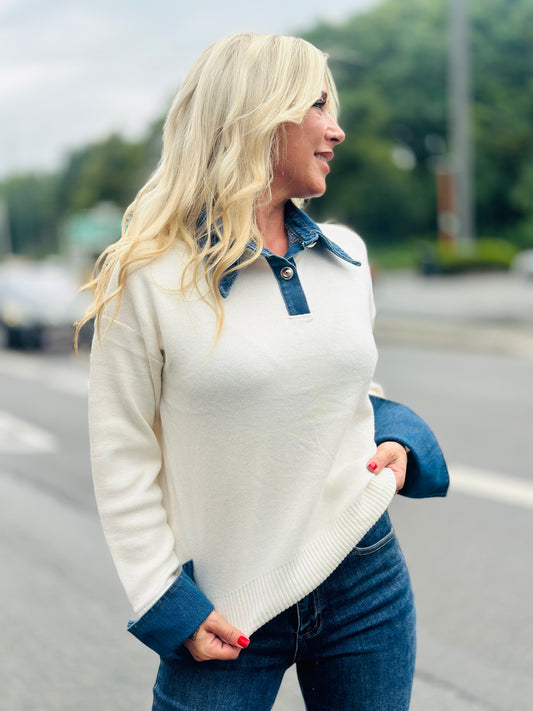Pull « ELLA » Beige