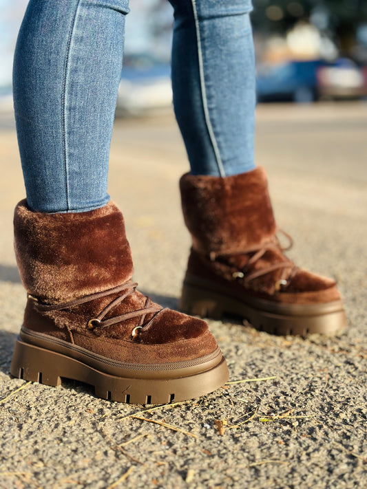 Boots « FANNY » CHOCO