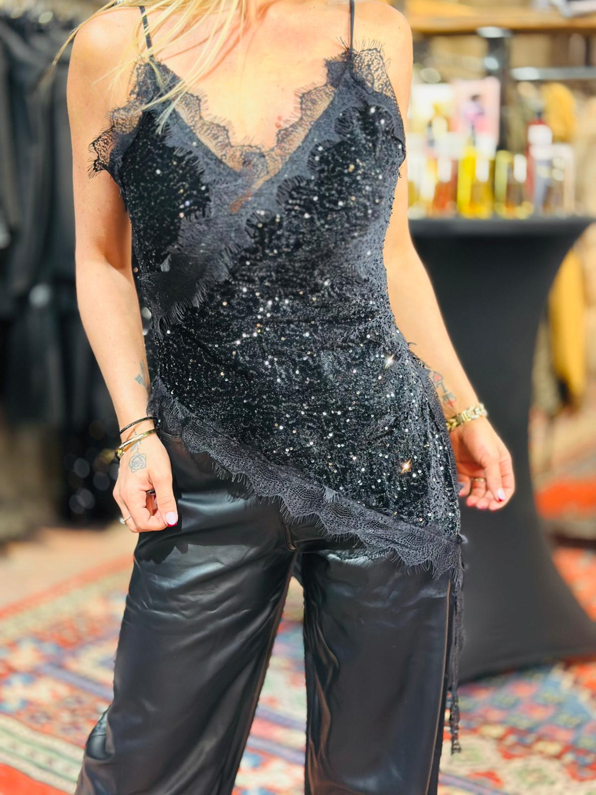 Blouse « ELENA » NOIR