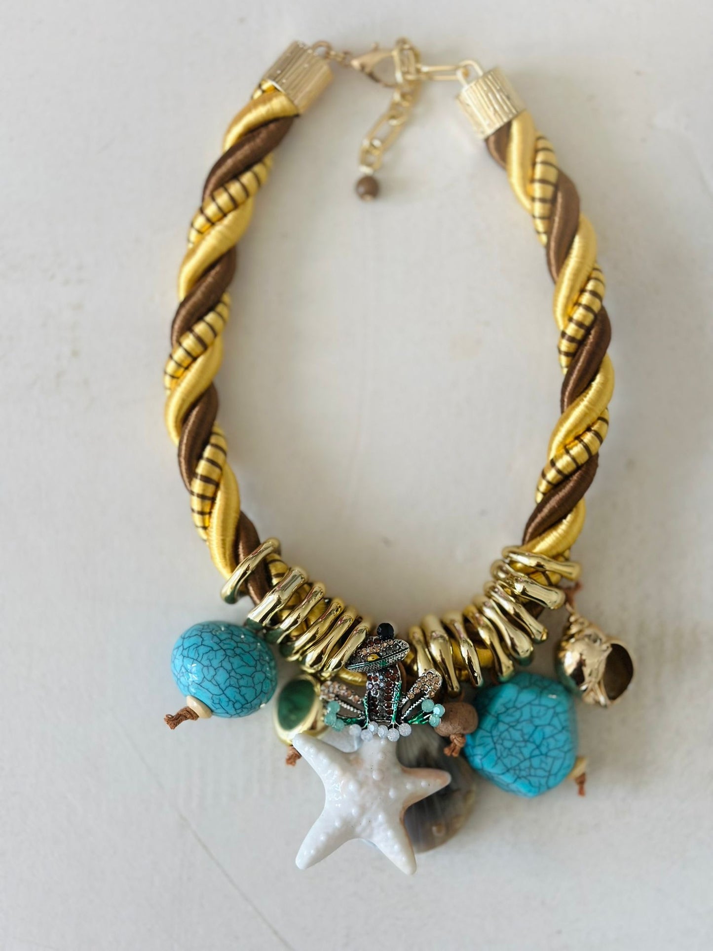 Collier « ÉTOILE » JAUNE