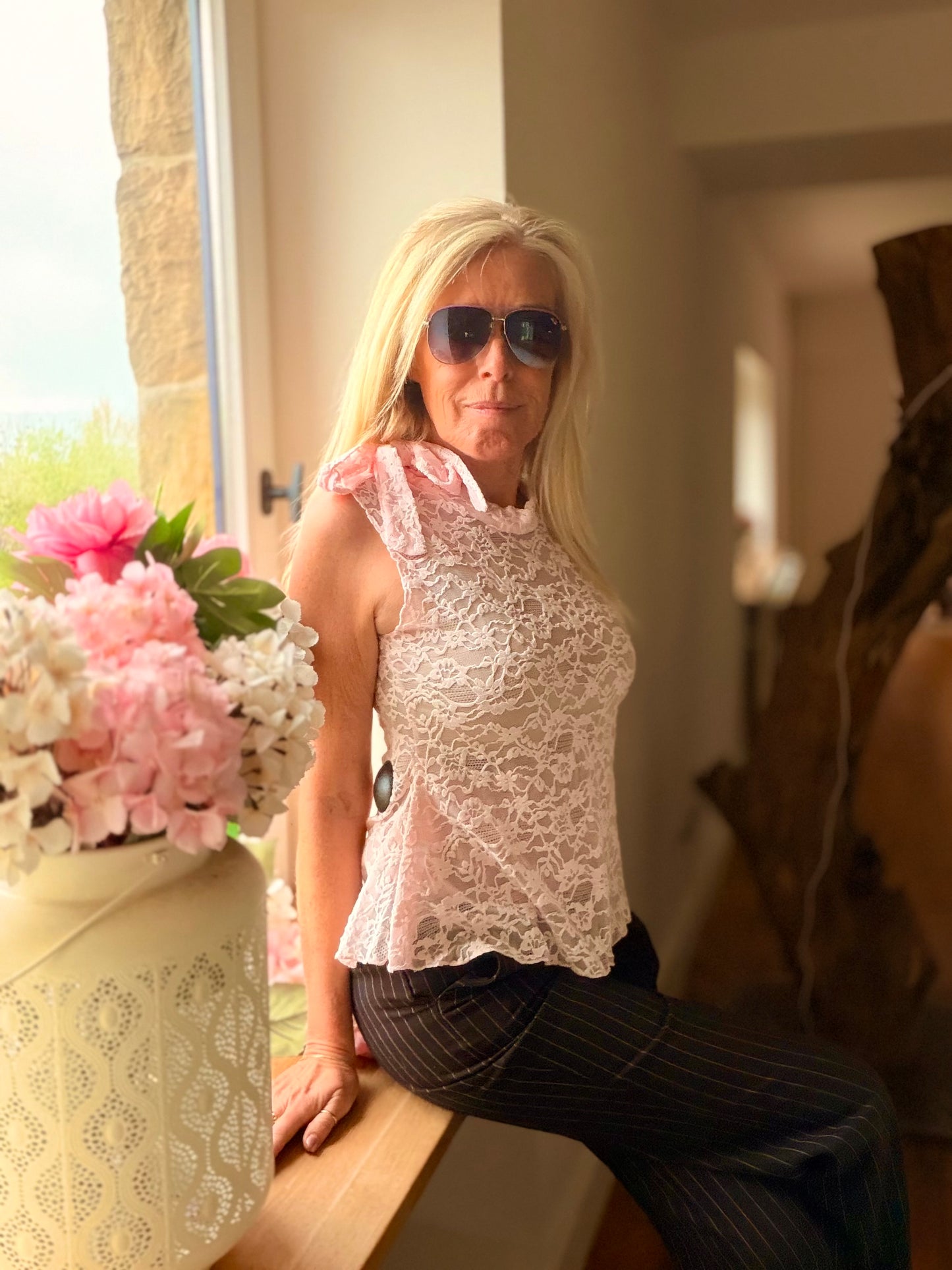 Blouse «Elisa» rose