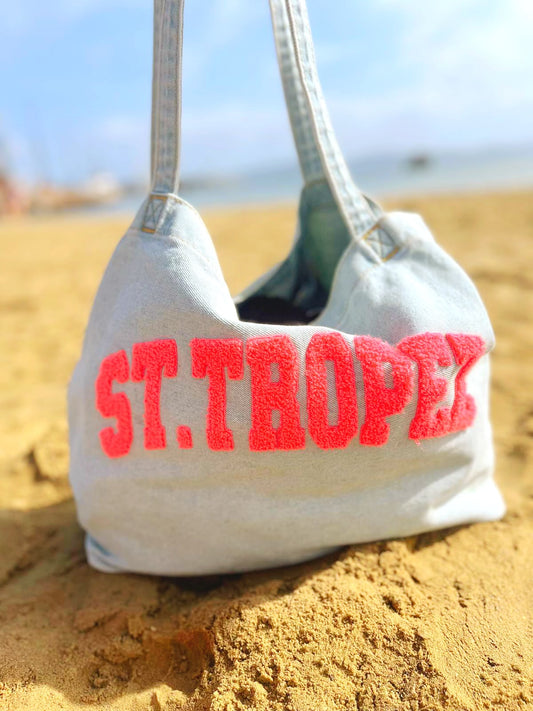 Sac cabas "SAINT TROPEZ" Jeans