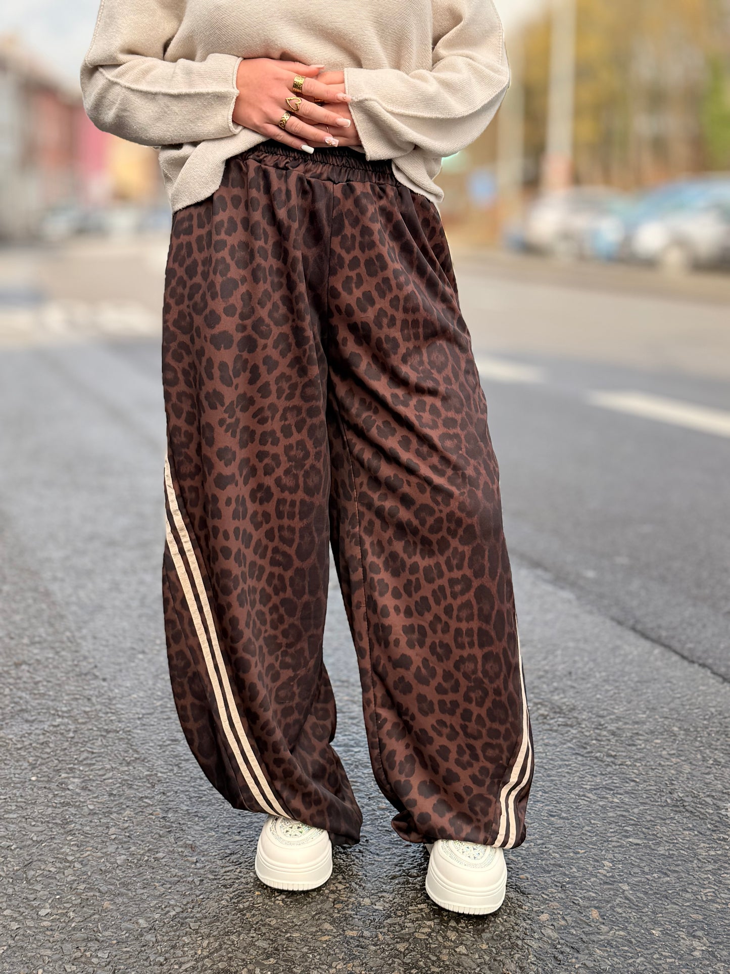 Pantalon "Addi" ligne Beige