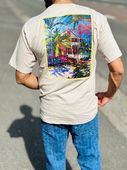 T SHIRT BEIGE MIAMI