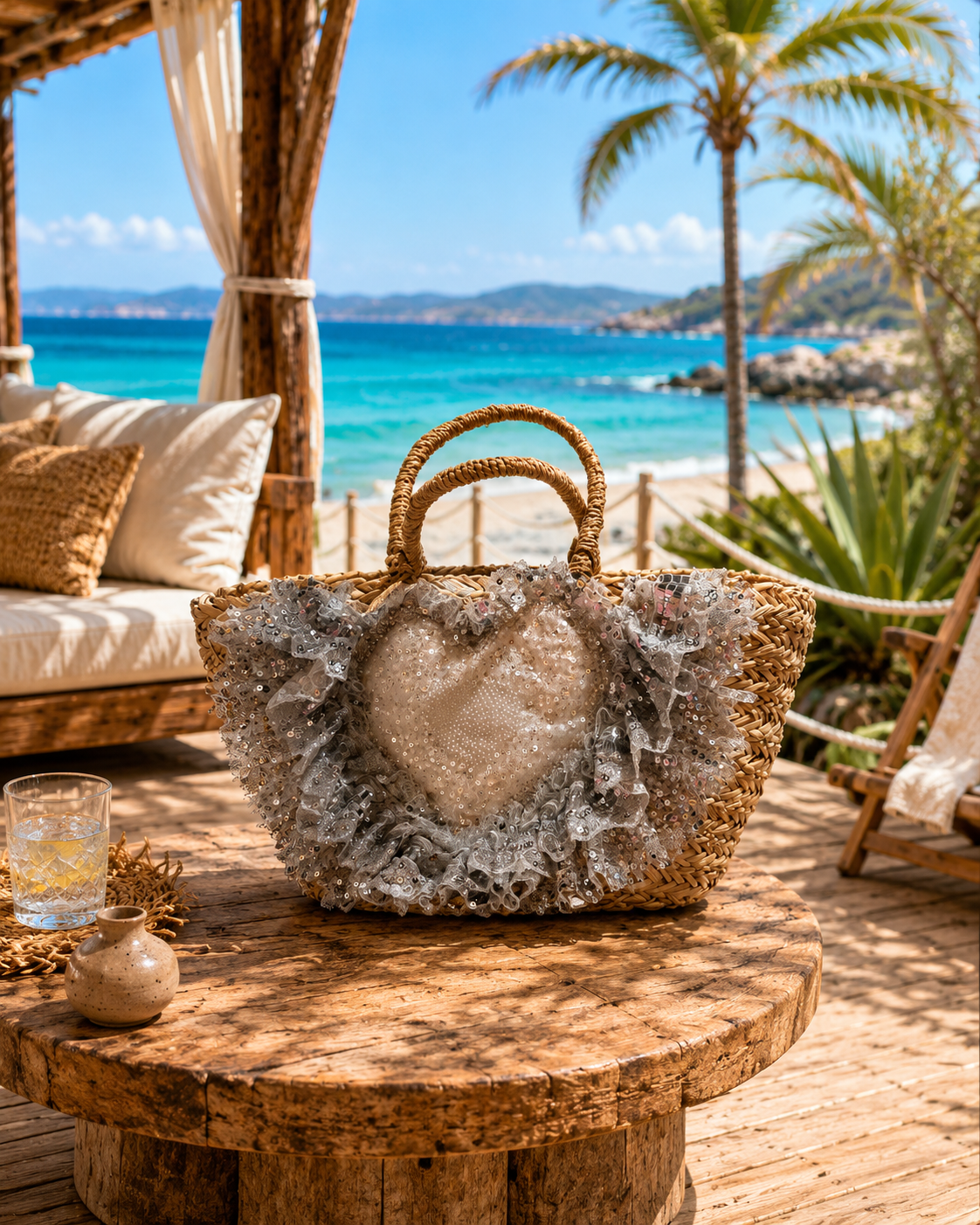 Sac «Panier» cœur
