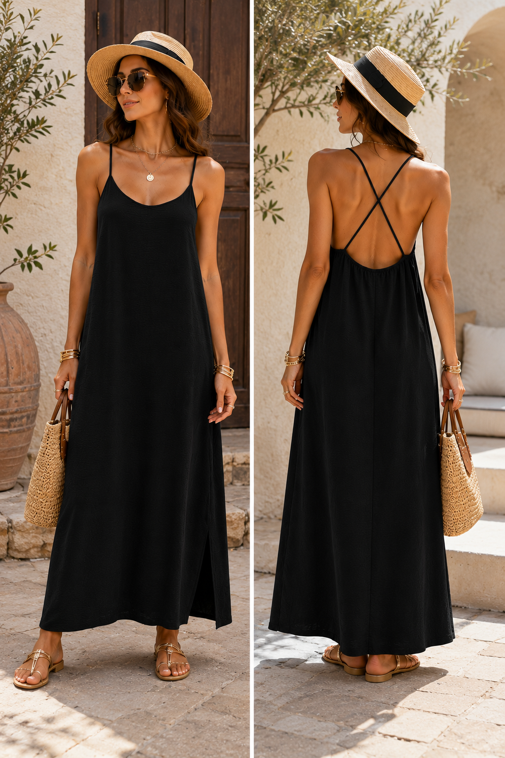 Robe «Adeline» noir