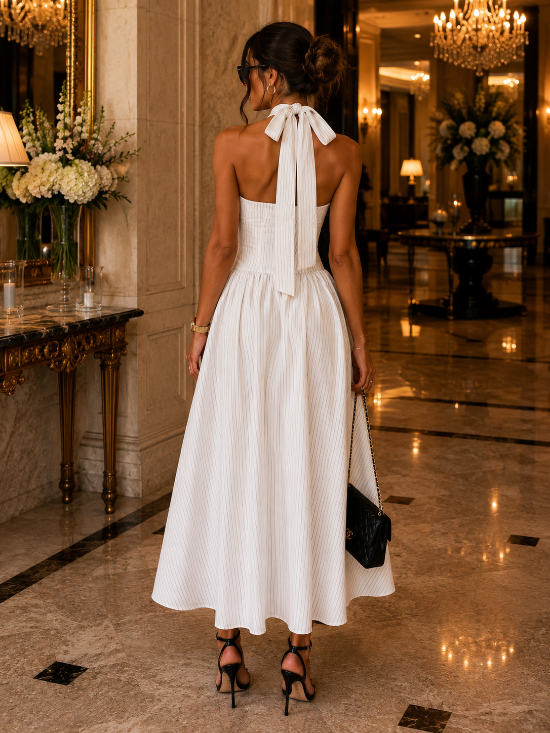 Robe longue «Santina»