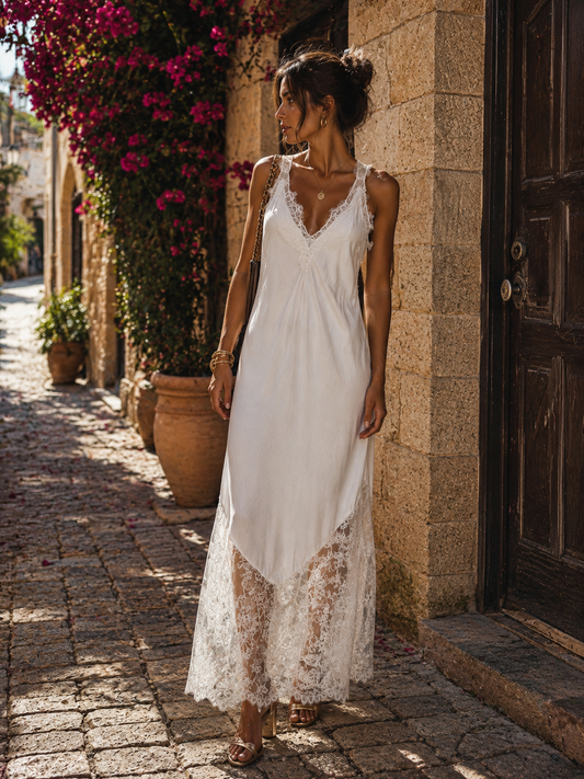 Robe «Valentina» beige