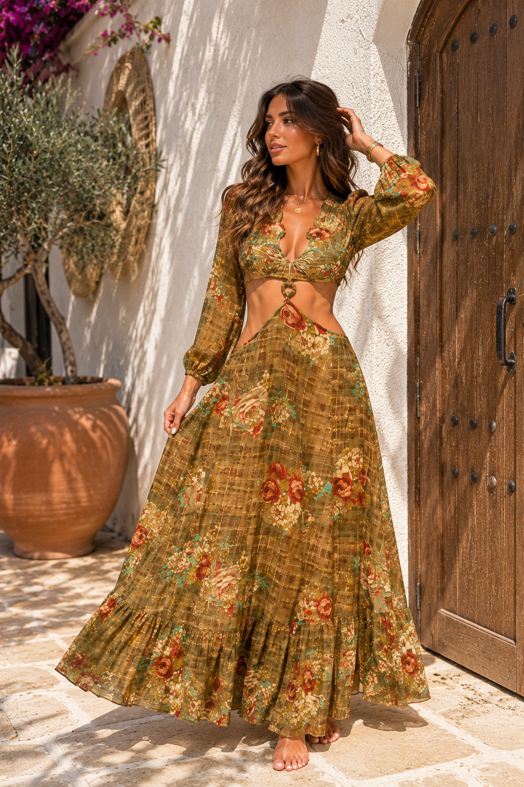 Robe longue «Anna»