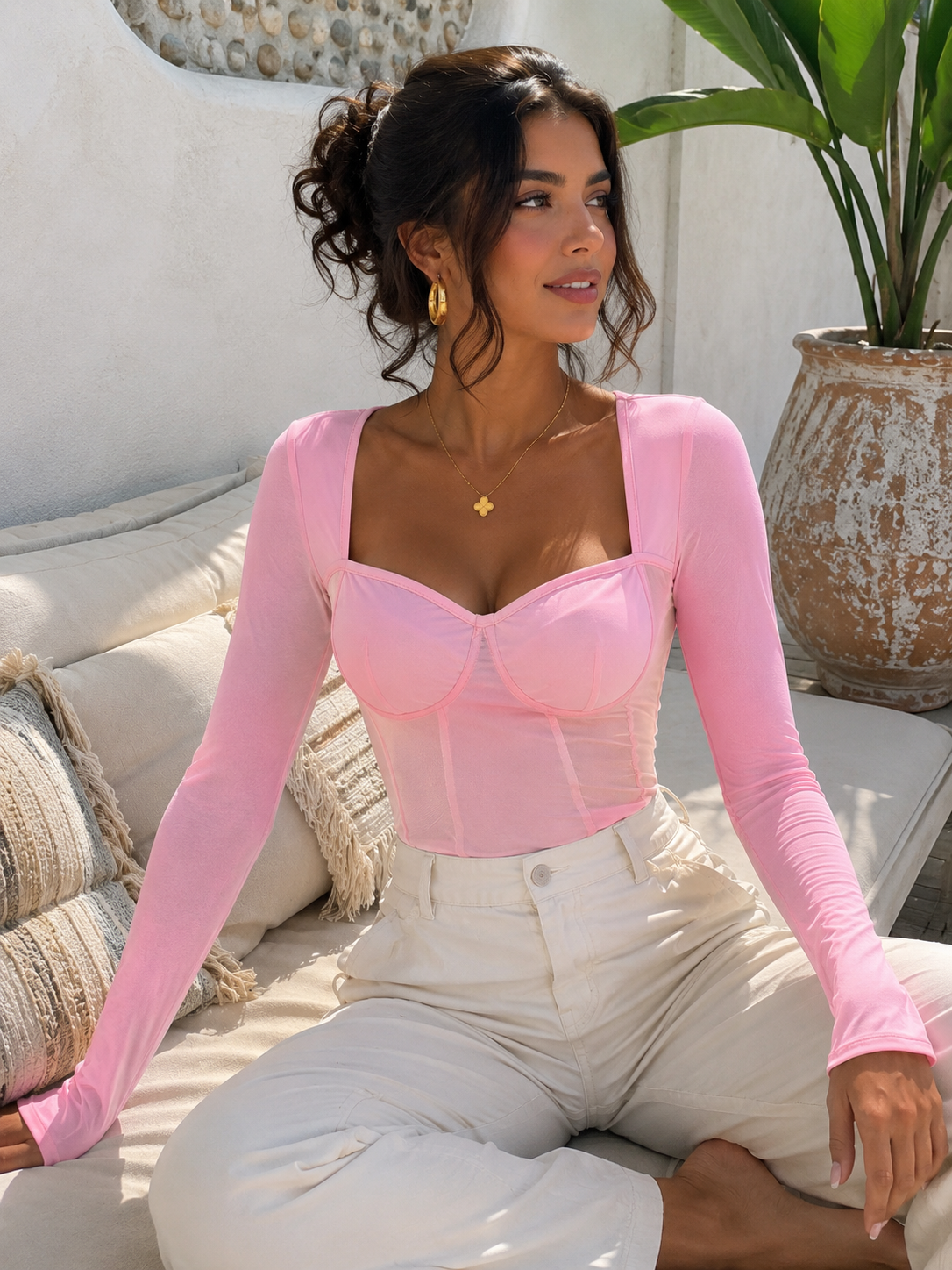 Body «Mila» rose